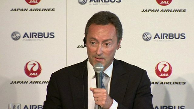 Airbus и Японские Авиалинии согласились подписать сделку на 9.5 миллиардов долларов